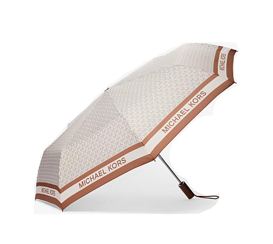 Michael Kors Logo Umbrella (Vanilla): Buy Online at Best Michael Kors Logo Umbrella (Vanilla): Buy Online at Best